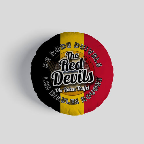 Belgium Red Devils  - Legend Collection - Circle Cushion 14"