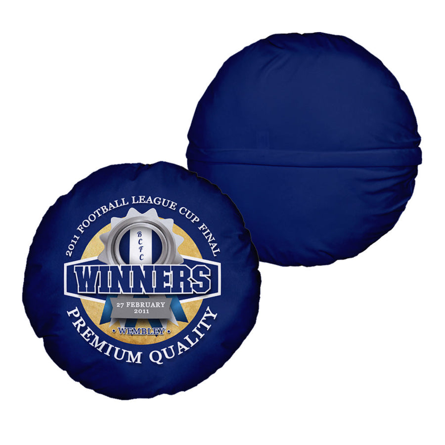 Birmingham League Cup - Football Legends - Circle Cushion 14"
