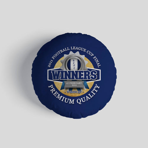 Birmingham League Cup - Football Legends - Circle Cushion 14"