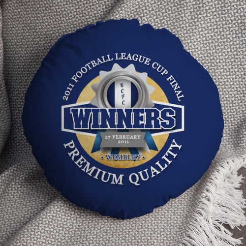 Birmingham League Cup - Football Legends - Circle Cushion 14"