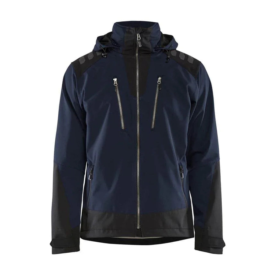 Blåkläder 4749 Stretch Hooded Softshell Jacket, wind and waterproof fabric