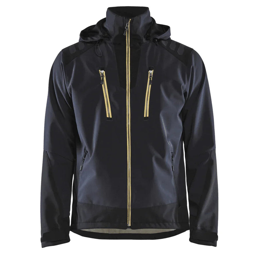 Blåkläder 4749 Stretch Hooded Softshell Jacket, wind and waterproof fabric