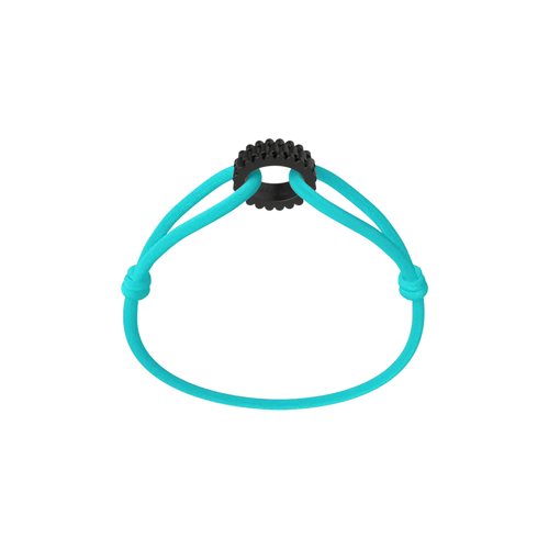 Carbon Regent Cord Bracelet
