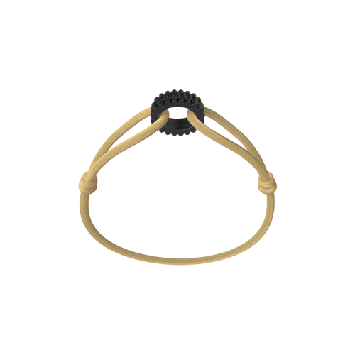 Carbon Regent Cord Bracelet