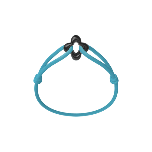 Black Clover Cord Bracelet