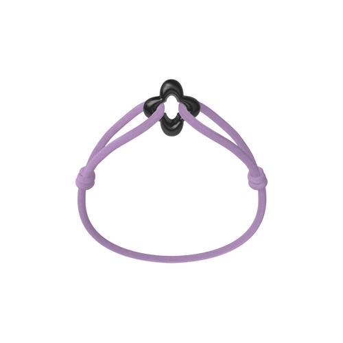 Black Clover Cord Bracelet