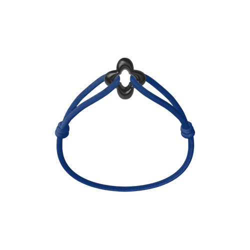 Black Clover Cord Bracelet