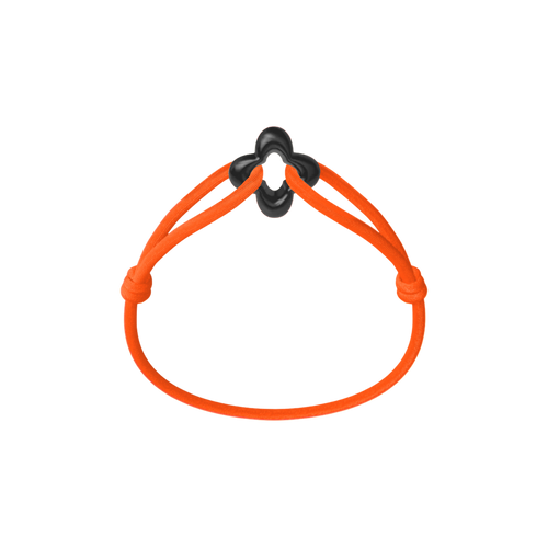 Black Clover Cord Bracelet