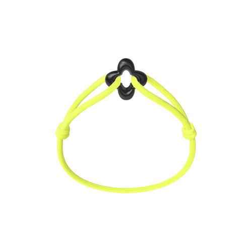 Black Clover Cord Bracelet