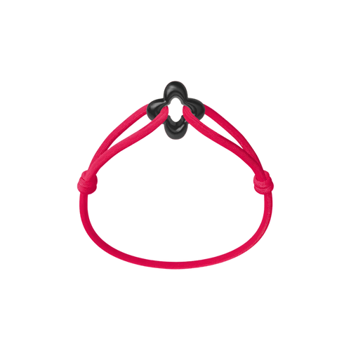 Black Clover Cord Bracelet
