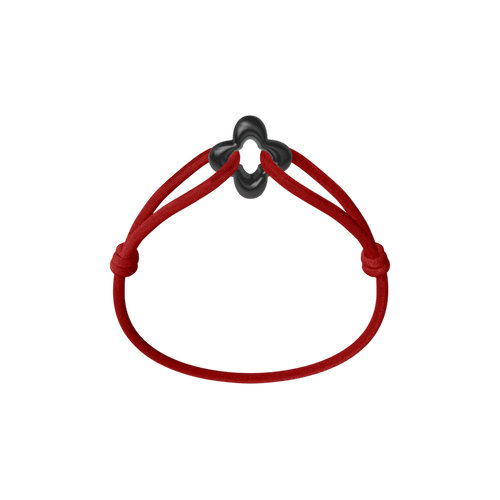 Black Clover Cord Bracelet