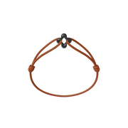 Mini Black Clover Cord Bracelet