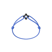 Mini Black Clover Cord Bracelet