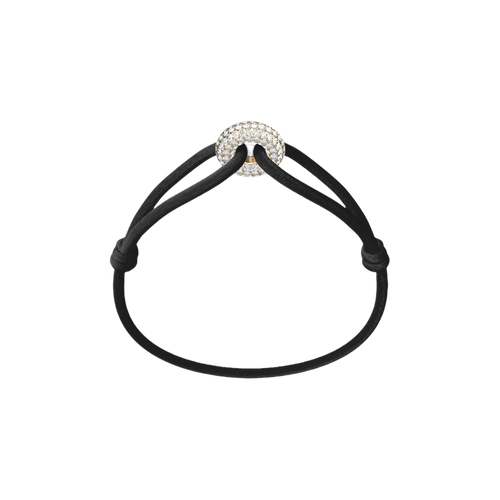 Golden Soho Pavé Cord Bracelet