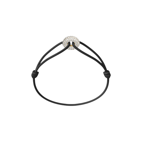 Mini Golden Soho Pavé Cord Bracelet