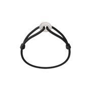 Rose Soho Pavé Cord Bracelet