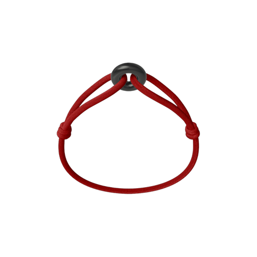 Black Soho Cord Bracelet