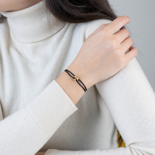 Mini Golden Soho Cord Bracelet
