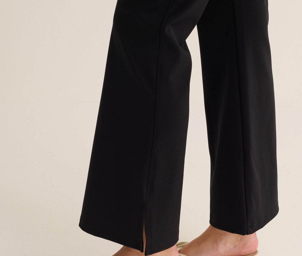 Black Soft Sculpt Hi-Stretch Kick Flare Leggings
