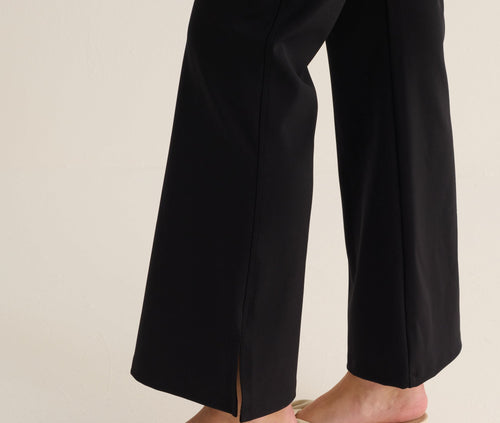 Black Soft Sculpt Hi-Stretch Kick Flare Leggings
