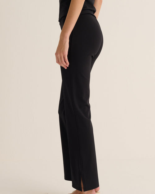 Black Soft Sculpt Hi-Stretch Kick Flare Leggings