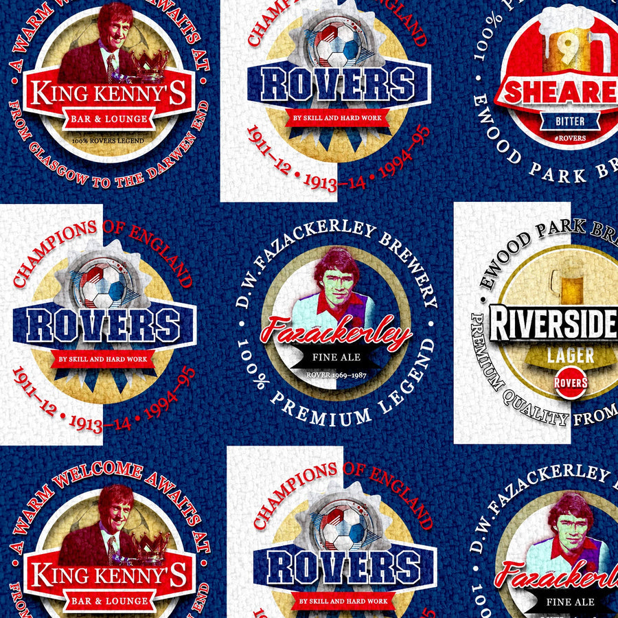 Blackburn - Football Legends - Microfibre Beach Towel - 150cm x 75cm