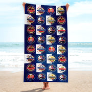 Blackburn - Football Legends - Microfibre Beach Towel - 150cm x 75cm