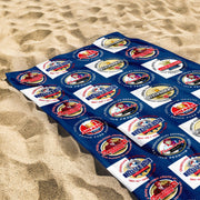 Blackburn - Football Legends - Microfibre Beach Towel - 150cm x 75cm