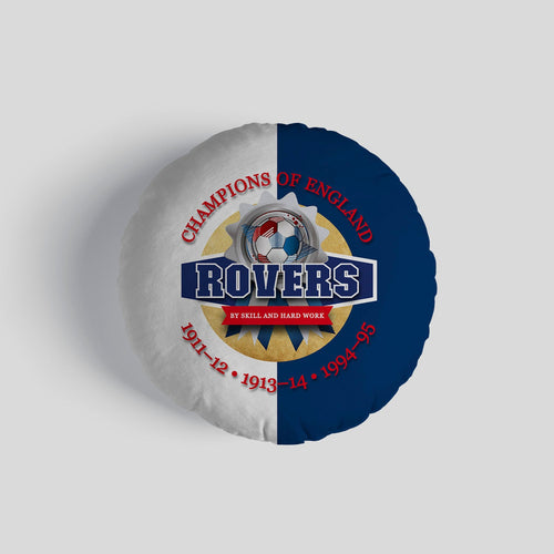 Blackburn Champions - Football Legends - Circle Cushion 14"
