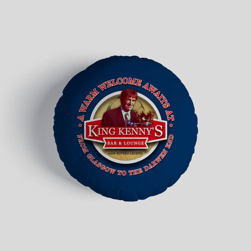 Blackburn Dalglish - Football Legends - Circle Cushion 14"