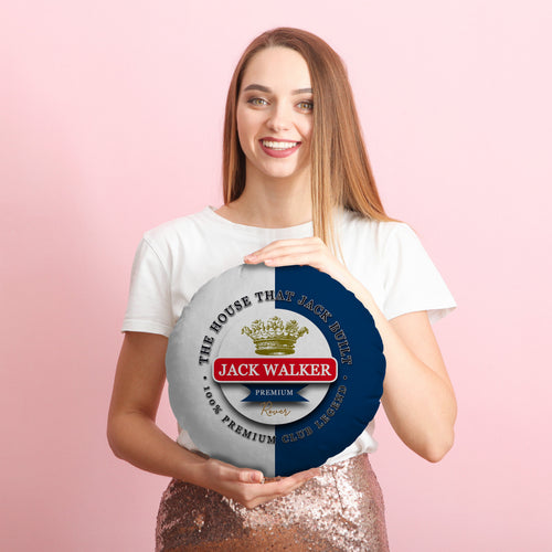 Blackburn Walker - Football Legends - Circle Cushion 14"