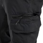 Blaklader 1422 4-Way Stretch Service Work Trousers Black/Dark Grey, 37" Waist Short Leg
