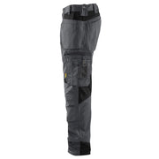 Blaklader 1555 Holster Pocket Craftsmen Work Trousers Dark Grey / Black