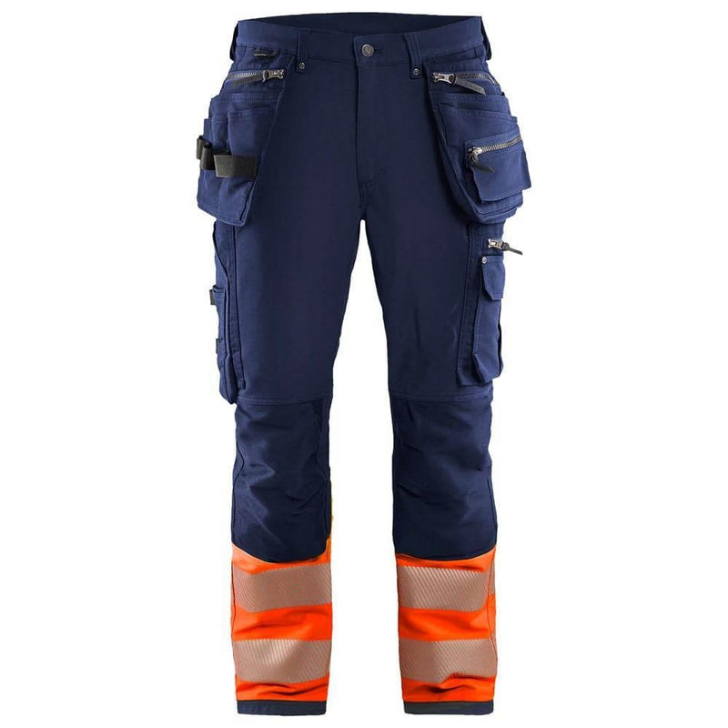 Blaklader 1993 Hi-Vis 4-Way Stretch Holster Pocket Work Trousers