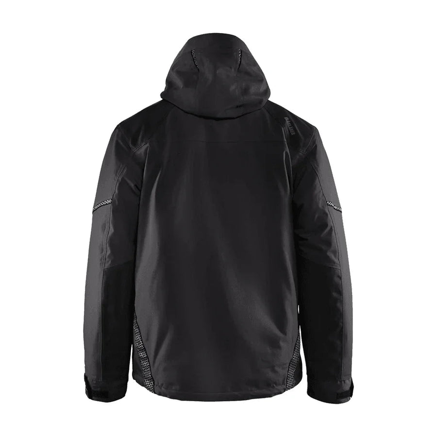Blaklader 4881 Waterproof and Windproof Winter Jacket Hooded Black Large
