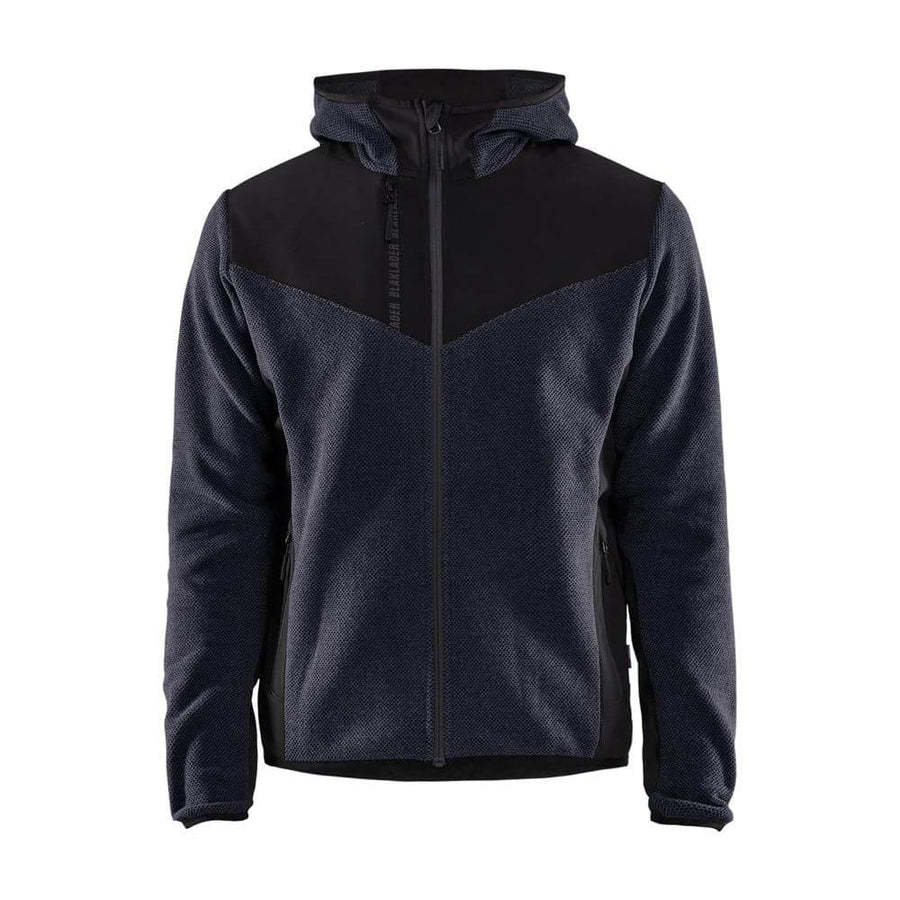 Blaklader 5940 Knitted Part Softshell Hooded Work Jacket