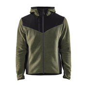 Blaklader 5940 Knitted Part Softshell Hooded Work Jacket