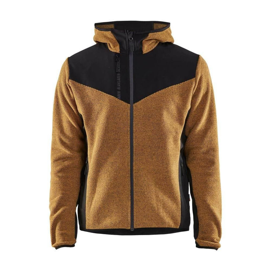 Blaklader 5940 Knitted Part Softshell Hooded Work Jacket