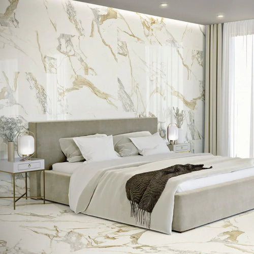 Blazonne Gold Marble Porcelain Tile 60 x 120cm