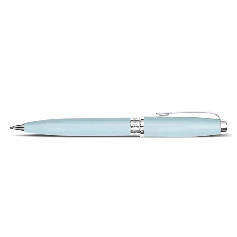 Matilda Myres | Ball Point Pen with Black Ink | Silver & Blue