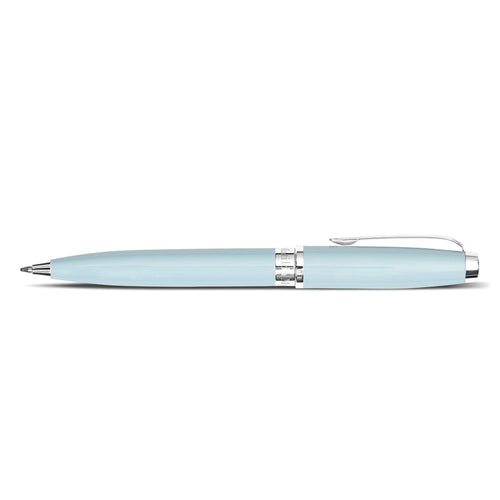 Matilda Myres | Ball Point Pen with Black Ink | Silver & Blue