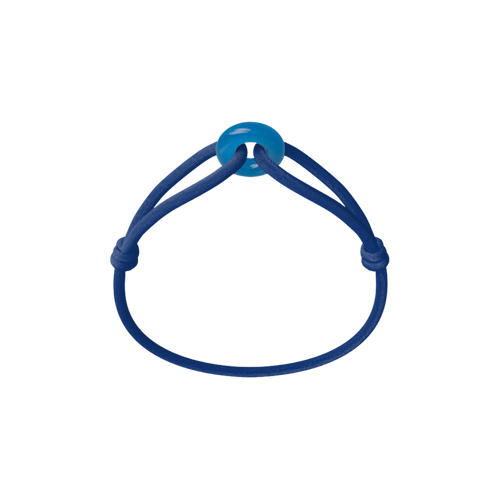 Blue Soho Cord Bracelet