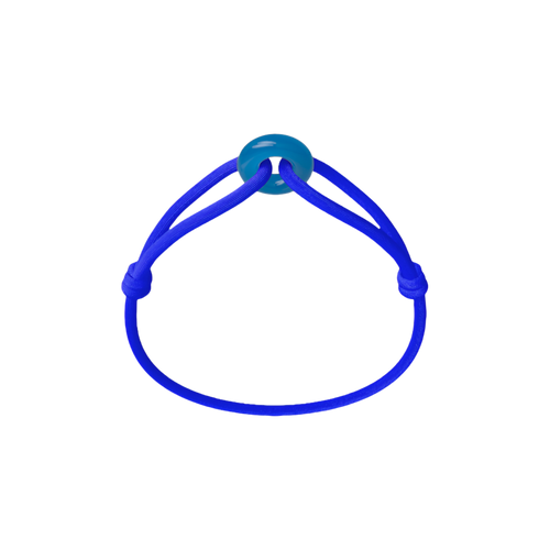 Blue Soho Cord Bracelet
