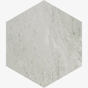 Bordaux Hexagon Grey Porcelain Tile 13.9 x 16cm