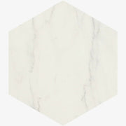 Bordaux Hexagon White Porcelain Tile 14 x 16cm