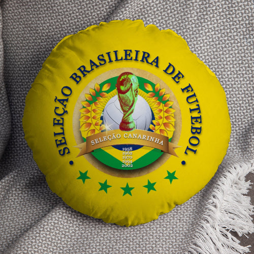 Brazil WC - Legend Collection - Circle Cushion 14"
