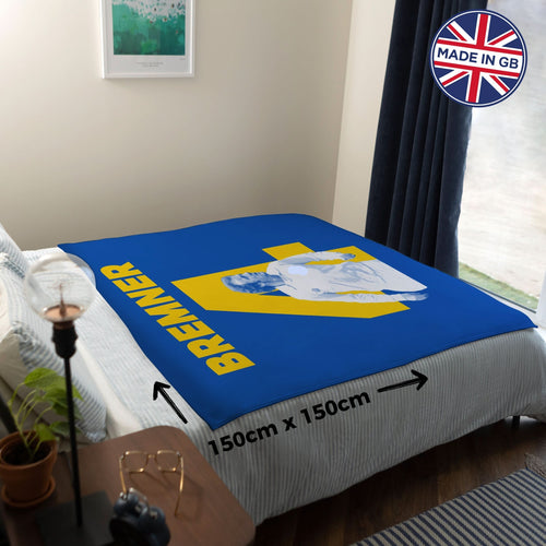 Leeds - Bremner 4 - Fleece 150cm X 150cm