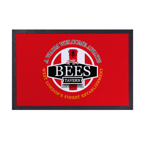 Brentford  Bees  - Football Legends - Door Mat -60cm X 40cm