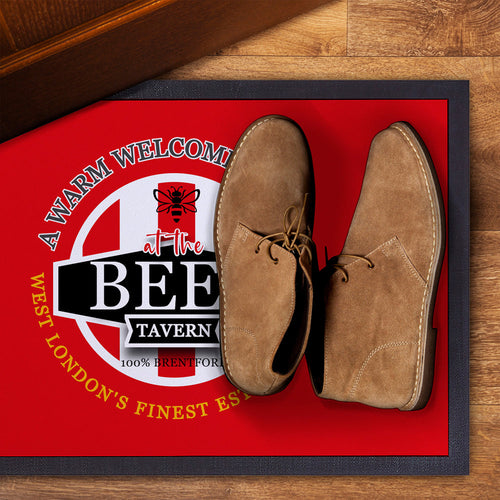Brentford  Bees  - Football Legends - Door Mat -60cm X 40cm