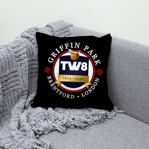 Brentford  Griffin Park - Football Legends - Cushion 10"